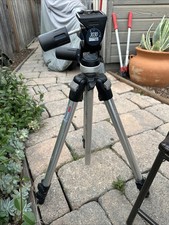 Bogen Manfrotto 3021N Tripod w/ 3030 3-Way Pan Tilt Head