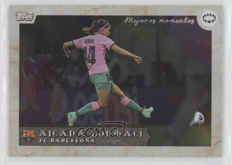 2024 Topps Bonmati Platinum Curated Mejores Momentos Aitana Bonmati