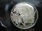 1976 Wisconsin Bicentennial Medallion 92.5% Silver (0.91oz ASW) Paperweight