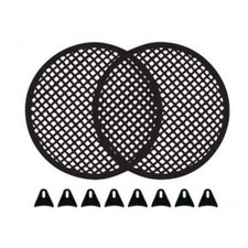 1 Pair 12" Speaker Waffle Grill Clipless Grill for Speakers and Woofers