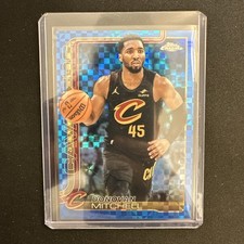 2025-26 topps chrome basketball Donovan Mitchell Blue Xray Refractor #69
