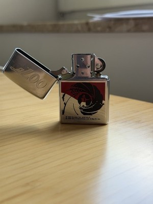 Original Zippo 007 James Bond Tornado Polished Chrome 1996