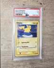 Pokémon Pikachu Holo Pop Series 5 Inverted Back PSA 5 12/17