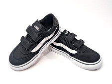 Vans Brooklyn LS V Black Embroidery Floral Toddler Girl's Sneakers-Asst Size NWB