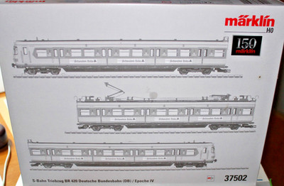 Märklin 37502 unbespielt S-Bahn-Triebzug BR 420 ''Schwaben-Bräu'' mfx-digital OVP