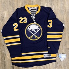 NWT Signed Sam Reinhart Buffalo Sabres Reebok Premier NHL Hockey Jersey Size XL