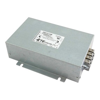 TE Corcom 25AYC10B 0-6609068-4 25 AMP 50/60Hz EMI Filter -unused-