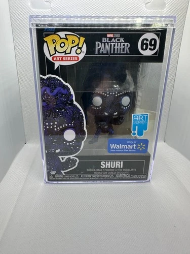 Funko Pop Art Series Marvel Black Panther Shuri Art Series Walmart Exclusive #69