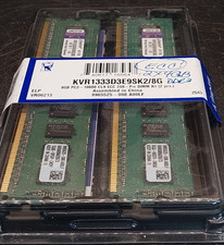 Kingston KVR 1333D3E9SK2/8G 8GB 2 x 4GB 2Rx8 PC3-10600E DDR3-1333 Memory Kit