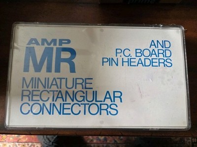 AMP MR Miniature Rectangular Connectors PC Board Pin Headers Kit