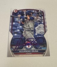 ALEJANDRO OSUNA Autographed 2023 Bowman Prospects IP AUTO SIGNED