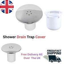 Shower Drain Trap Cover Shower Plughole Cover 115mm Plug Drain Replacement