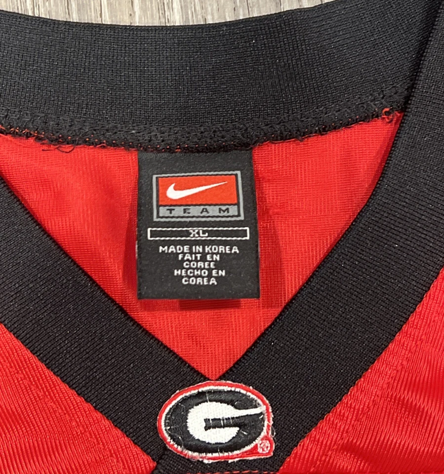 Georgia Bulldogs Jersey Boys XL Red #1 Football Youth Nike College Football NCCA - Image 3 of 4