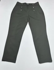 pantalon express mujer verde high rise ankle 6R