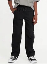 Gerry Youth Canvas Tricot Lined Pant in black Boys Size 10-12