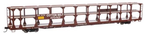 Walthers Mainline 910-8222 H0 Maßstab 89' 3-Achs Auto-Rackwagen SP SSW #84790 | Zustand: Neu