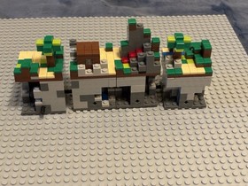 Lego Minecraft Micro World 21102 The Forest Steve & Creeper Micromobs
