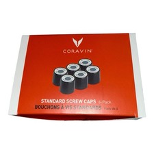 Coravin Standard Screw Caps 6-Pack