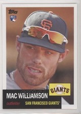 2016 Topps Archives 1953 Design Mac Williamson #37 y0i
