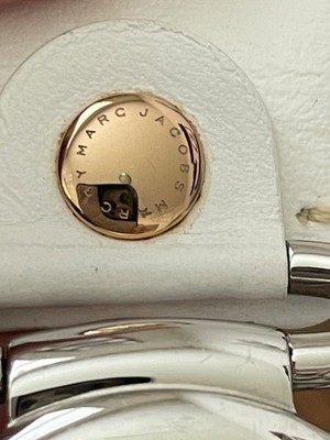 Marc By Marc Jacobs MBM1170 Molly Chronograph White Rose Gold Watch Marc By Marc Jacobs MBM1170 Molly Chronograph White Rose  main image 3