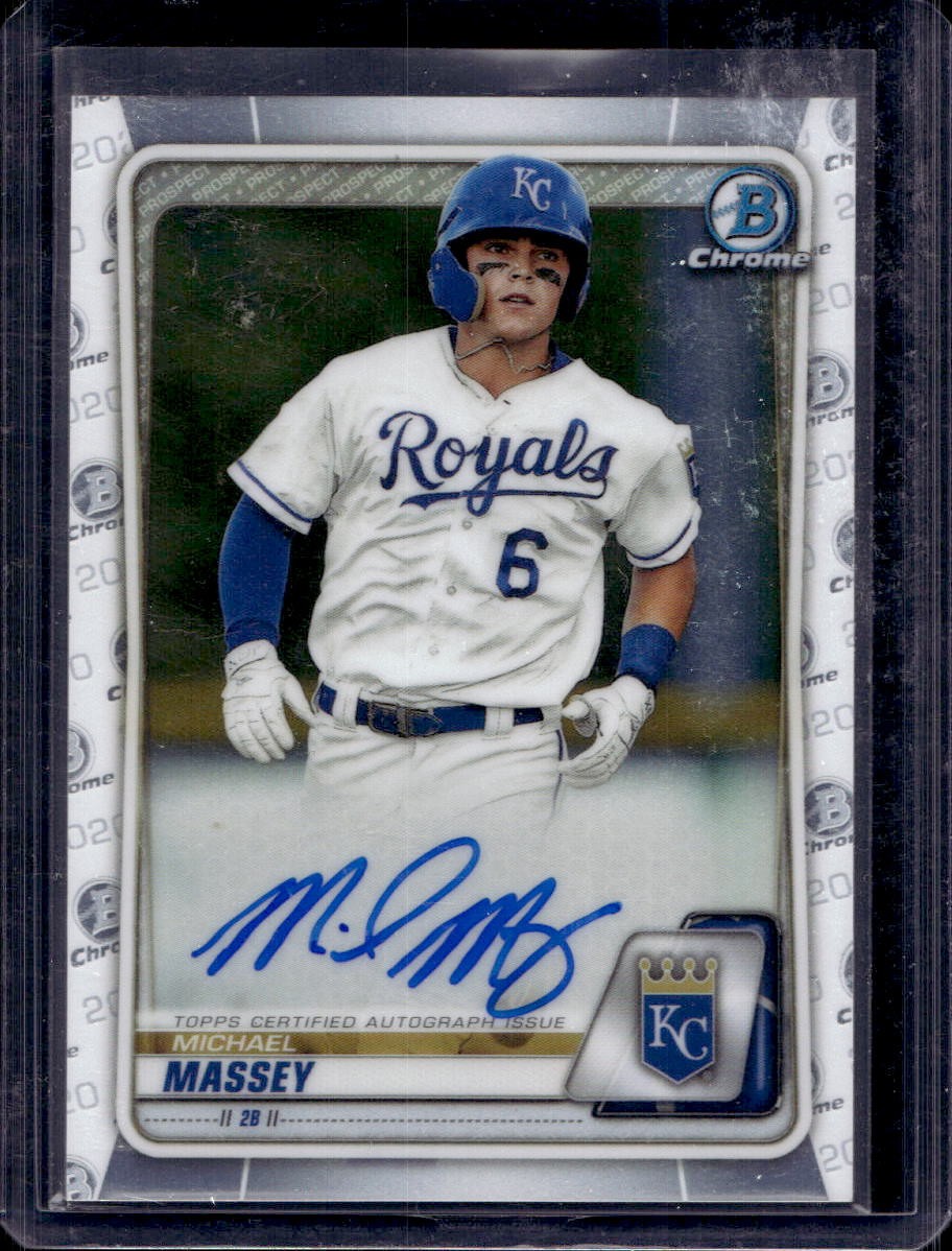 Michael Massey 2020 Bowman Chrome #CPA-MM Prospect Auto