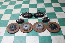15-19 Corvette Grand Sport Black Set Front Rear Lh Rh Brake Caliper Rotor Oem Oe