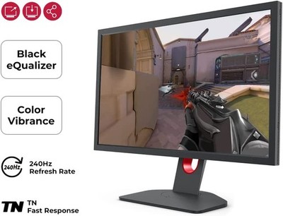 BenＱ　XL2540K 中古 中古 BenQ ZOWIE XL2540K ゲーミングモニター240hz/24.5インチ/ TN