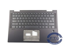 5CB0Z65265 Lenovo Yoga 5G-14Q8CX05 Palmrest Touchpad Cover Keyboard UK Black