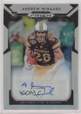 2019 Panini Prizm Draft Picks Silver Andrew Wingard #246 Rookie Auto RC