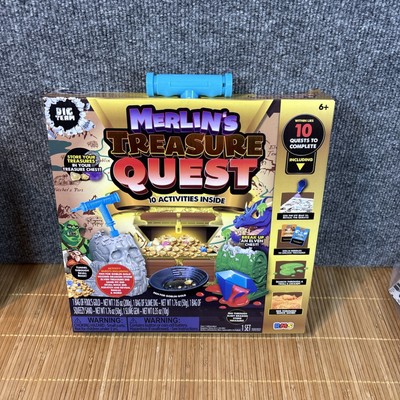 Dig Team Merlin's Treasure Quest~10 Activities Inside~NIB