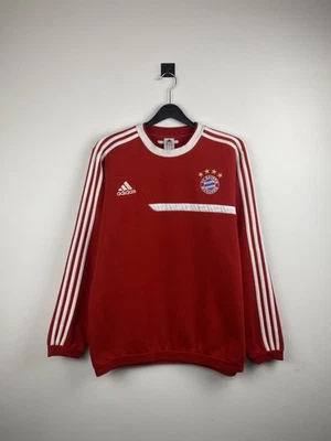FC BAYERN MUNICH MÜNCHEN ADIDAS 2013/2014 TRAINING SWEATSHIRT LARGE MEN - Photo 1/4