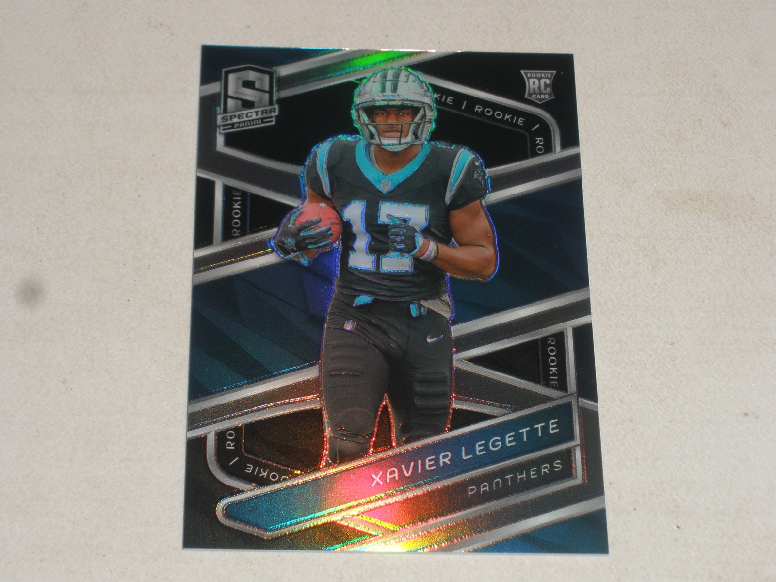 2024 Panini Spectra Silver Prizm #125 Xavier Legette Rookie RC