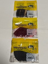 Gary Yamamoto Worm Set Yamasenko 3 Black Red