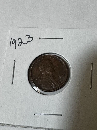 1923 Lincoln Wheat Cent — photo from the most recent tracked eBay sale