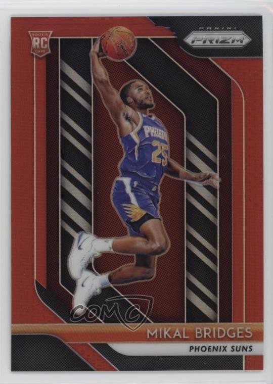 2018-19 Panini Prizm Red Prizm 187/299 Mikal Bridges #289 14cm