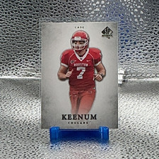 Upper Deck 2012 SP Authentic Case Keenum Houston Cougars Football #18 Base Set