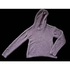 ART CLASS Girls Pull Over Soft Plush Purple Hoodie Size XL 14 16