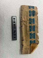 Mopar Nos Deck Lid Emblem Hemi 67-69 Belvederesatellite Road Runner Gtx