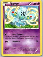 Elgyem 55/101 Common Noble Victories Pokemon Near Mint