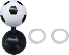 Car Push Start Button Cover, Black Ball-Bar Rocker Switch for Interior Joystick