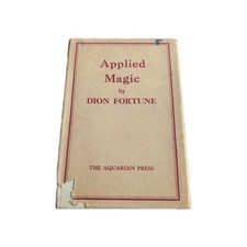 Applied Magic Dion Fortune Hardback First Edition 1st