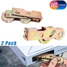 2 Pack Sliding Patio Door 1-1/4 Inch Tandem Roller Assembly For Sliding Door