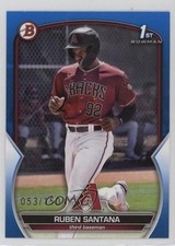 2023 Bowman Prospects Blue 53/150 Ruben Santana #BP-42 0wc9