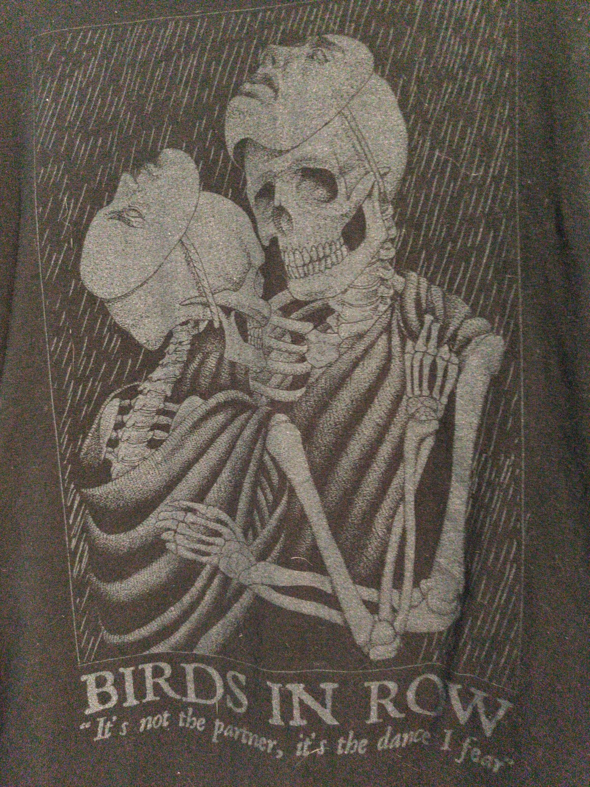 Camicia fascia uccellini grandi in fila Rolo Tomassi sgorbia via touche amore droga chiesa