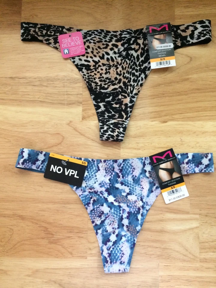 Размер S лот из 5 MAIDENFORM комфорта преданности стринги нижнее белье трусики новый с Ярлыками $57 розничной - Изображение 2 из 4