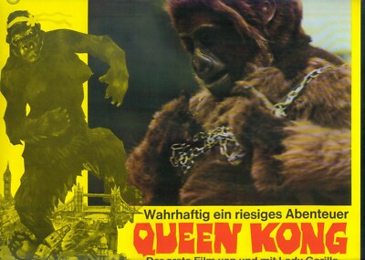 QUEEN GORILLA (alias QUEEN KONG): 1 Aushangfoto  japan. Monsterfilm KULT  -14-