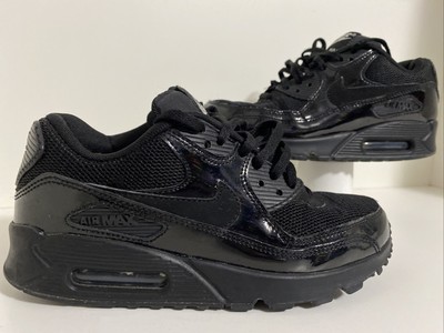 women's black patent leather nike air max 90