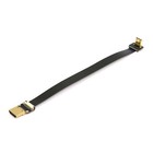 New 15cm HDMI to Right Angle Mini HDMI Flexible Flat Ribbon Cable for FPV