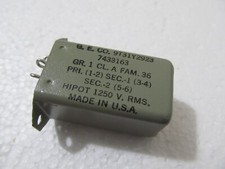 Vintage Small General Electric GE Transformer 9T31Y2923 7433163 New