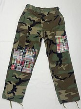 Vintage Military Camouflage BDU Reworked Pants